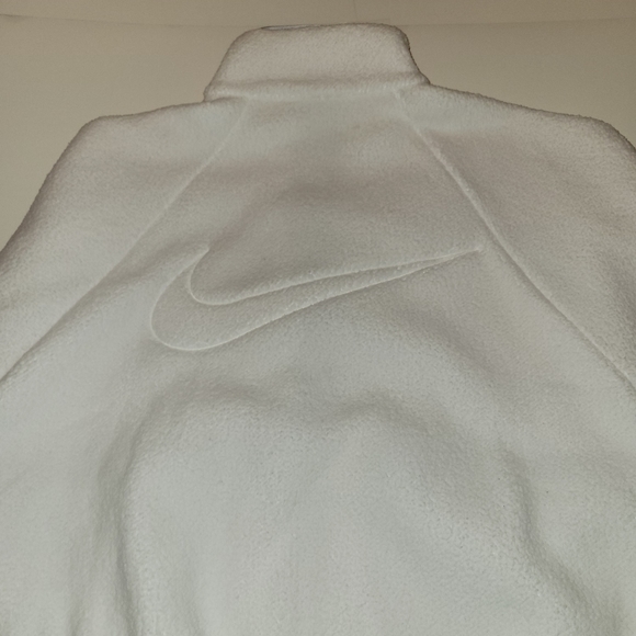 Nike Sportswear Women's Sherpa Jacket White - Picture 8 of 16